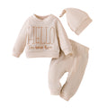 Children's clothing shein cross-border girl suit helloletterlong sleeves jumpsuit
