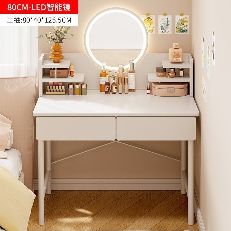 Minimalist modern vanity table for small apartments - new arrival! stylish makeup desk for rent, bedroom bedside small vanity table