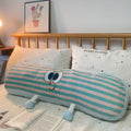 Cute long pillow bedroom pillow girl sleeping bed leg clamp side sleeping bedside cushion boy's large pillow
