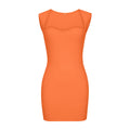 Sleeveless knitted bodycon cami dress - new autumn collection, european & american style,   women's fashion, sexy nightclub mini dress