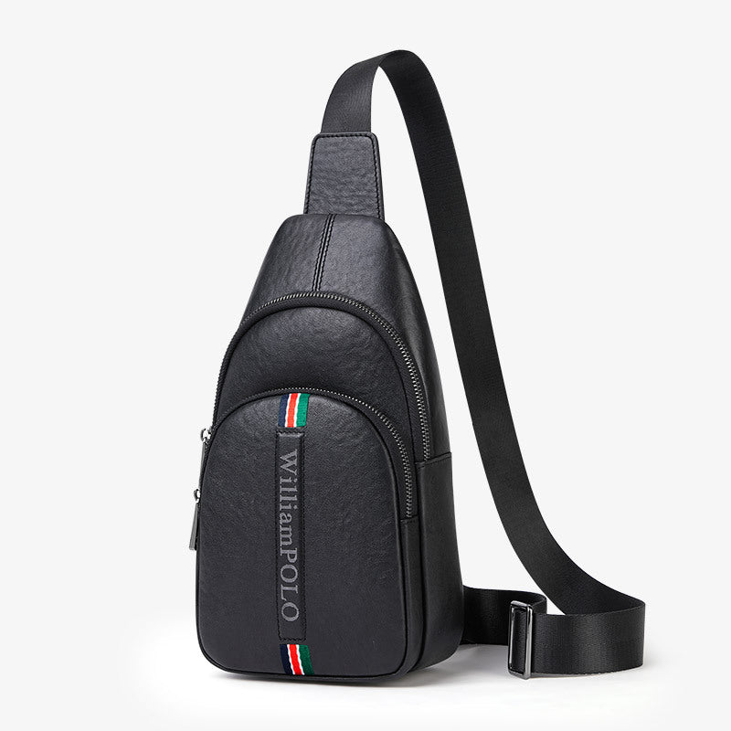 Emperor Paul Breast Bag Men's Bag Crossbody Bag Shoulder Bag Men's Backpack Leather Fashion Casual High-end Men's Bag