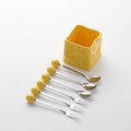 Platform carefully selected ceramic cheese fruit fork suit high-looking fruit fork multi-purpose storage jar factory wholesale