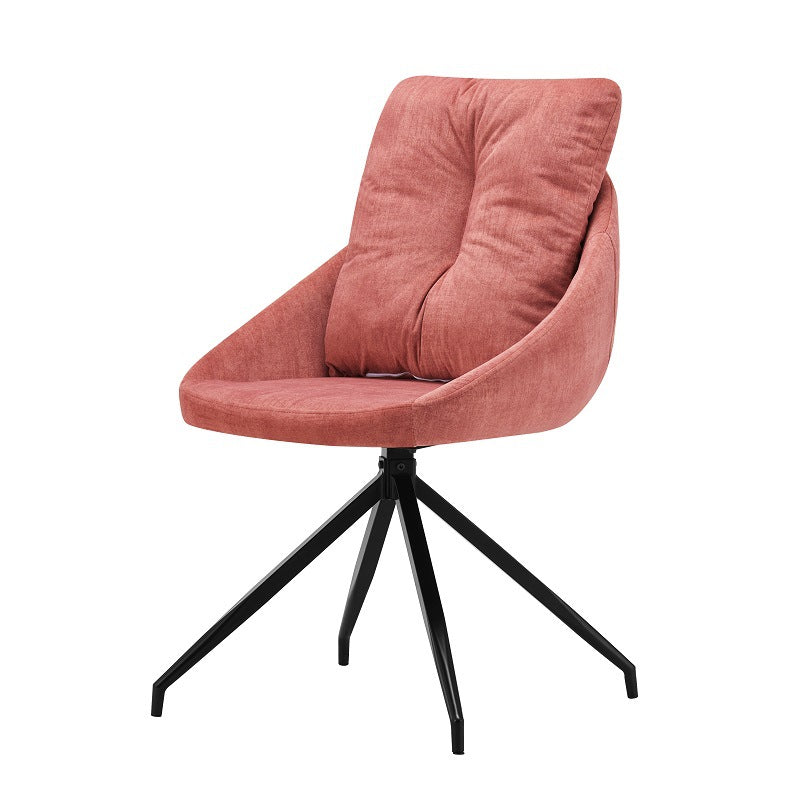 Customizable rotating dining table and chairs, premium home dining chairs, light luxury backrest chairs, export dining chair