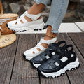 summer new arrival: women's plus-size high-heeled sandals for cross-border e-commerce. wholesale available. dropshipping to  and . (price difference: $0.67)