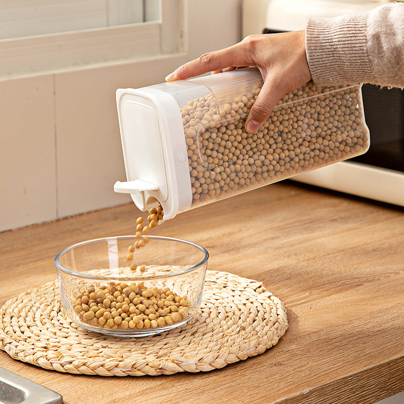 Kitchen Grains Storage Box Food Grade Sealed Tank Fresh-keeping Box Transparent Refrigerator Dry Goods Storage Tank