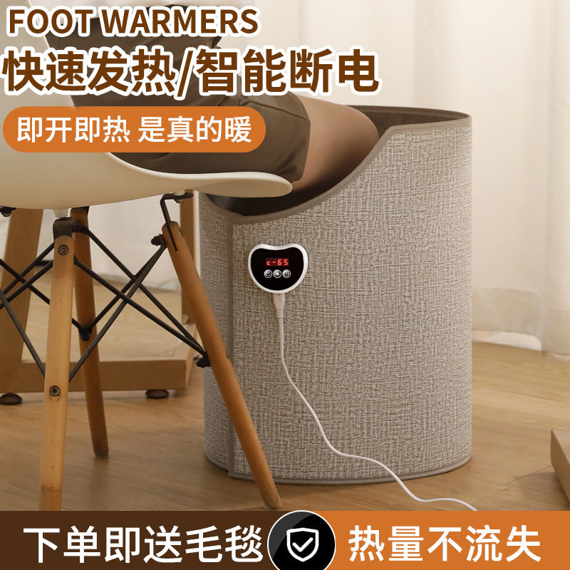 Foot warmer handy gadget office desk heater for home student dormitory leg warmer winter foot warmer heating pad