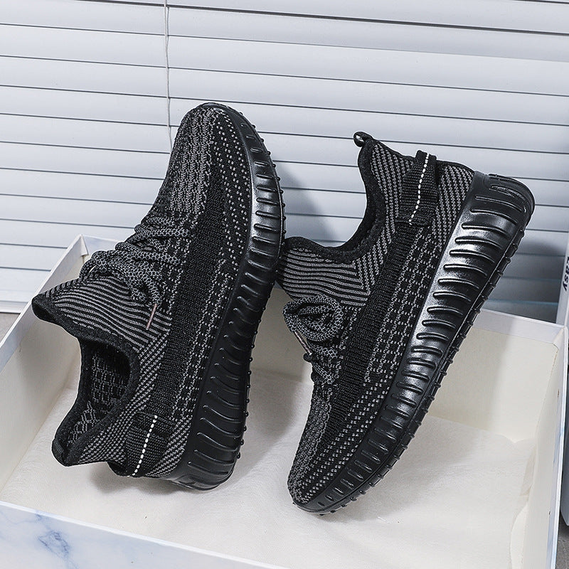 350 flyknit spring/summer new collection: versatile, trendy, casual, athletic, running shoes - soft, flat, sock-style, breathable mesh