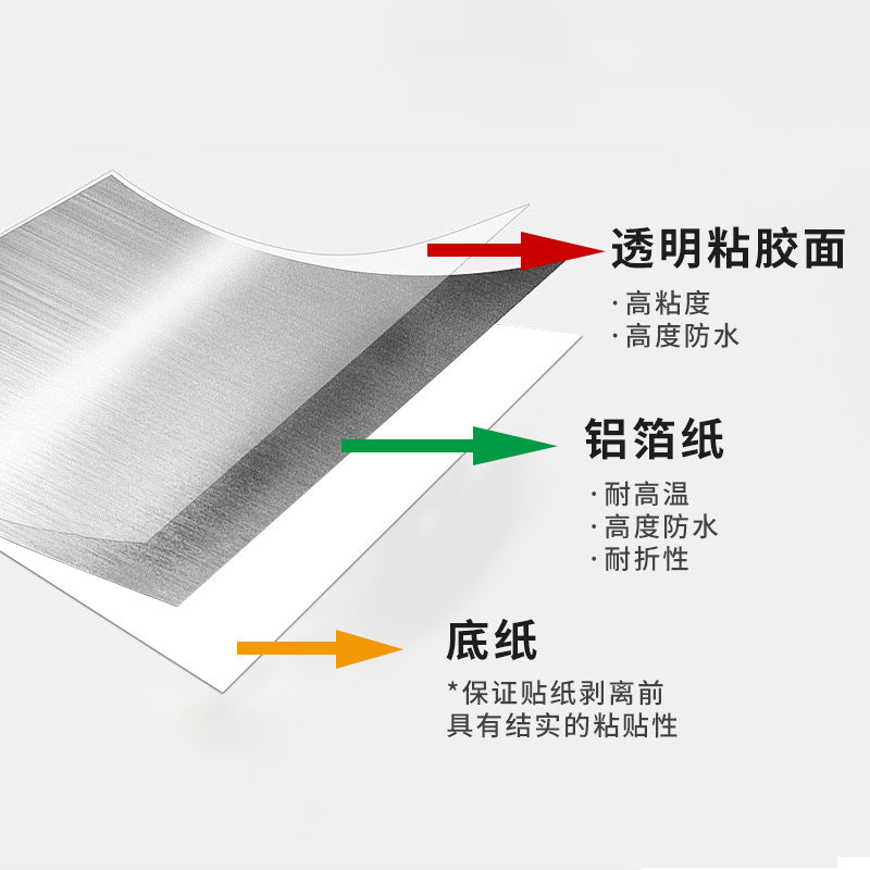 stainless steel basin repair water pipe kettle repair leak artifact high temperature resistant open flame pot patch thickened aluminum foil