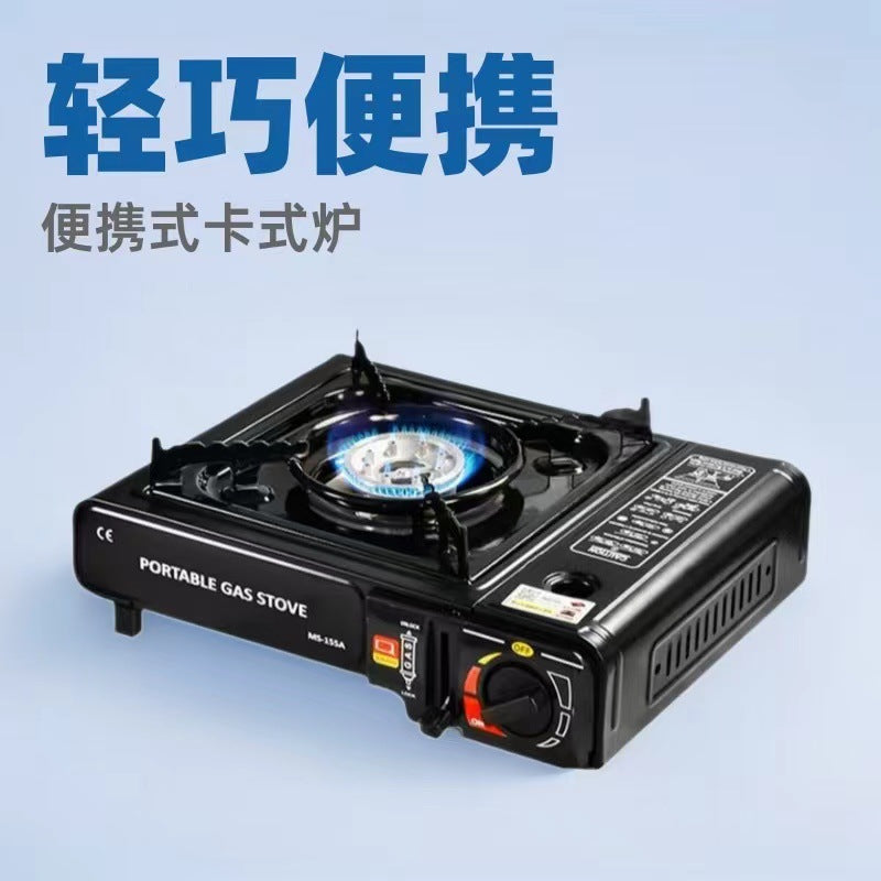 Gas stove cassette stove outdoor for home portable gas stove cooking bbq grill camping grill gas stove camping