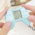 Mini tetris game console keychain - retro handheld arcade - nostalgic backpack charm - wholesale for street vendors