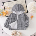 Kids clothing  cross-border new arrivalfashionspring & fallgirllong sleeves zipper hooded outwear children's clothing