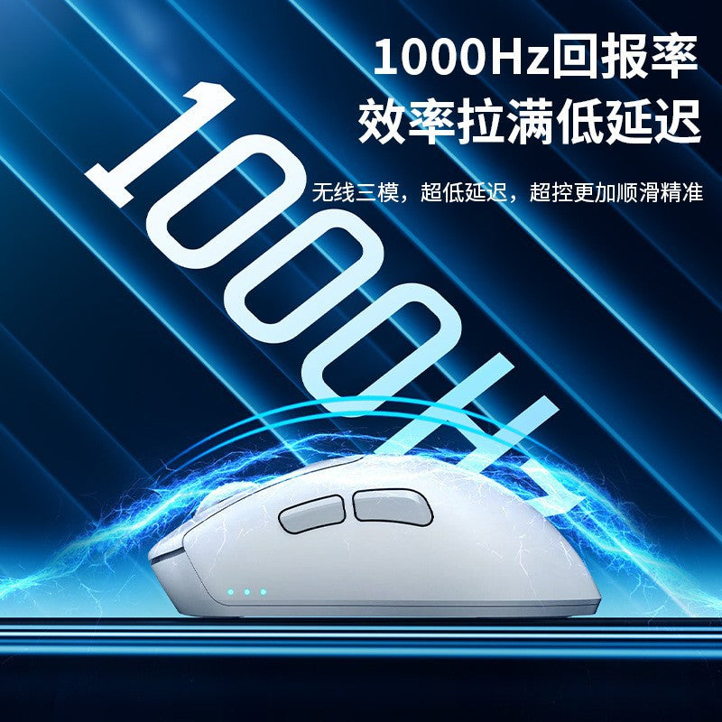 X1 wireless mouse - bluetooth tri-mode, lightweight, esports gaming, wired, right-handed, large hand, ergonomic design