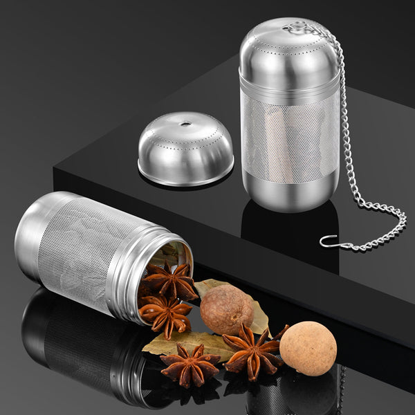 Seasoning ball 316 stainless steel stew, braised material bag, slag separation, hot pot, Weibao, spice filter, tea brewer