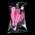Individually packaged mask tools set: mask bowl (4-piece set), mask brush, plastic spoon, mixing spatula, spa tool set
