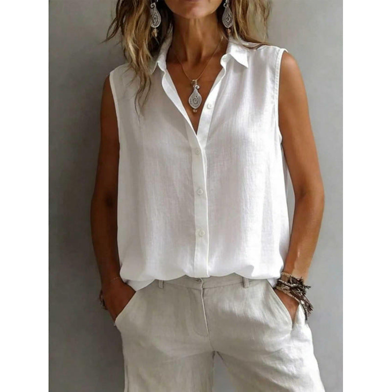 summer bestseller: sleeveless blouse for independent women's fashion stores