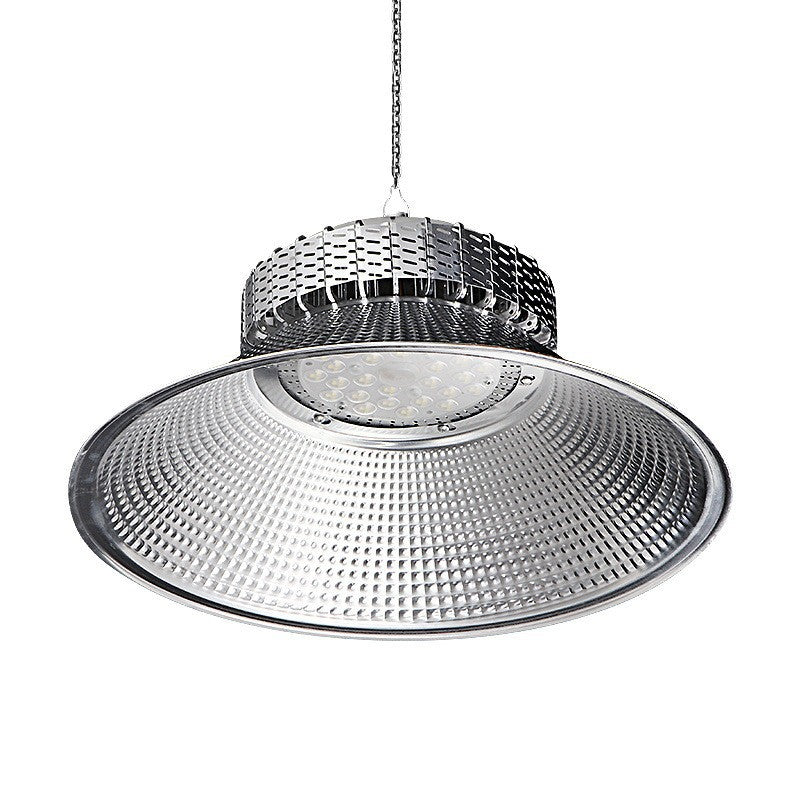 LED High Bay Light Fin Factory Warehouse Workshop Lighting Factory Light 200W Super Bright Industrial Ceiling Light