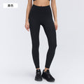 High-waisted butt-lifting leggings for women, mesh panel, breathable running & fitness training pants, barely-there yoga pants d26062