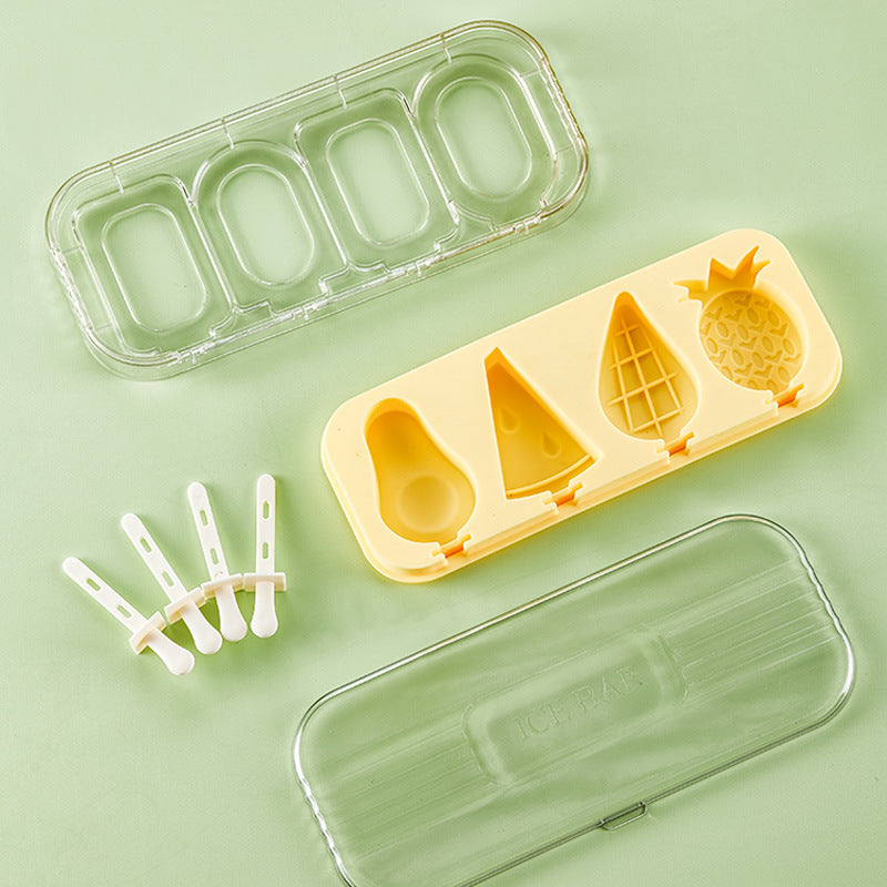 Ice cream mold for home making popsicles, ice cream, ice cubes, cheese sticks, food grade silicone mold homemade