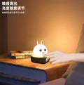, ready-to-ship silicone rabbit night light – perfect for dorms, bedrooms, bedside ambiance, baby feeding, sleep companion, and eye protection