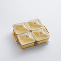 Custard four-piece set