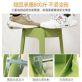 Thickened plastic stool for home strong and durable extra thick stackable casual modern windmill stool spare bench chair