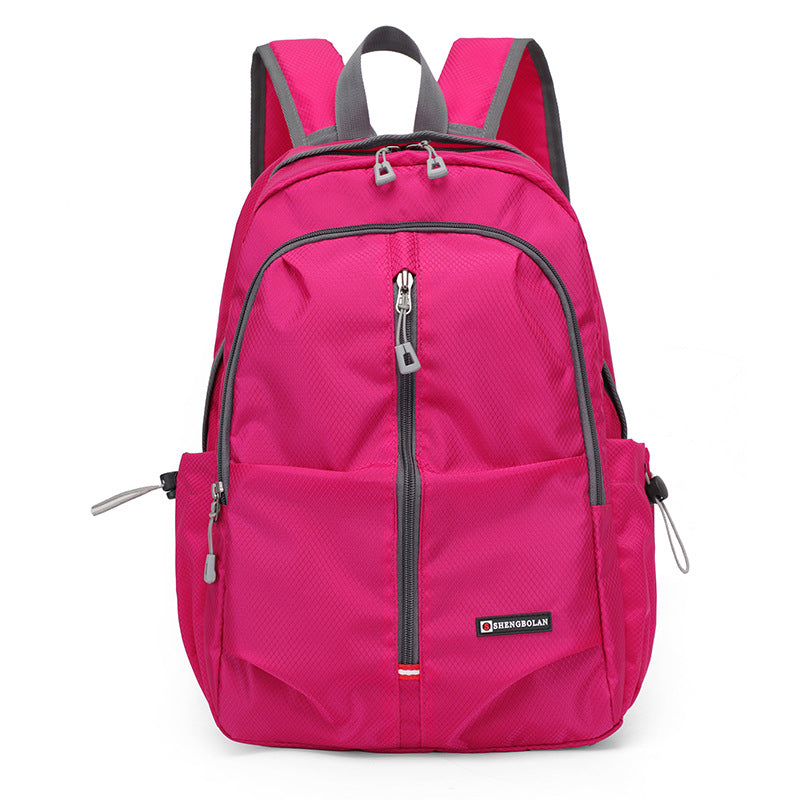 Sports backpack wholesale new backpack outdoor travel bag leisure sports backpack lightweight large capacity folding bag