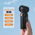 Black violent fan + digital display + stepless speed change 100