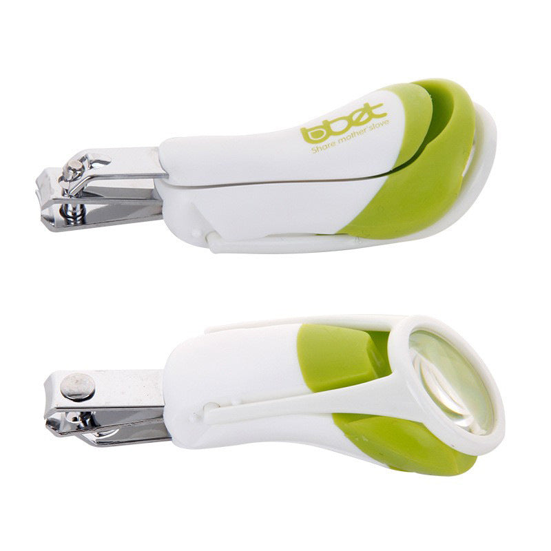 Manufacturer baby magnifying glass nail clippers nail clippers newborn baby care tools trimming knife oem export