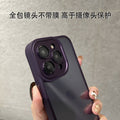 Suitable for iphone16 mobile phone case, gold shield all-inclusive lens film, apple 14 transparent anti-fall 13promax protective case