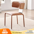 Italian high-end designer dining chair - light luxury, minimalist modern style for home, small apartments, cafes, and restaurants