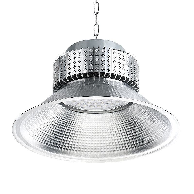 LED High Bay Light High Power Fin Factory Light Factory Workshop Warehouse Industrial Lighting Chandelier Indoor Ceiling Light