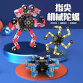 New arrival decompression fingertip mechanical gyroscope decompression finger gyroscope luminous gyroscope deformation cross-border toy douyin same style