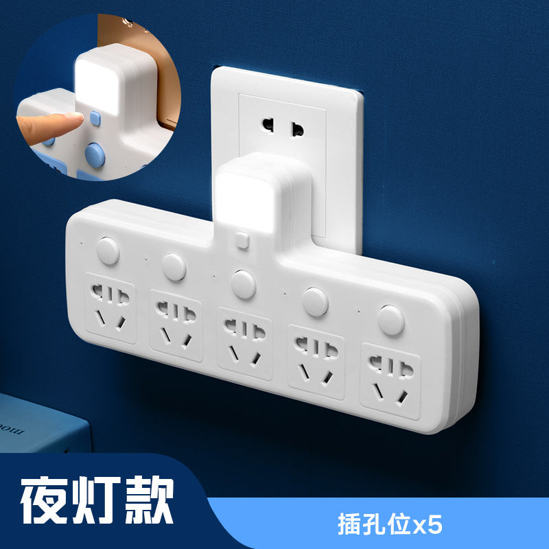 Multi-function usb converter socket panel multi-outlet power strip extension cord dormitory student power strip home use