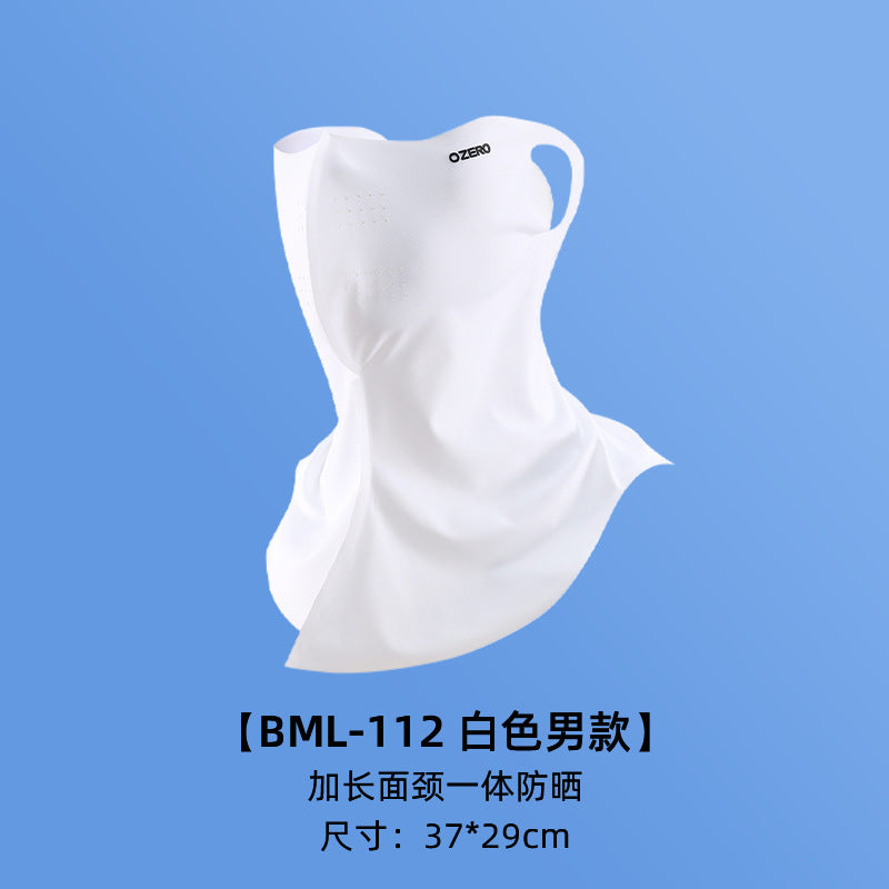 Summer sunscreen visor two-piece cover neck integrated mask large brim bucket hat company team building set wholesale
