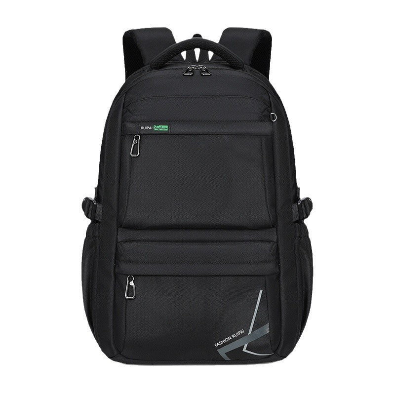 Ruipai Casual Backpack Male Junior High School Student School Bag Large Capacity Computer Backpack Spine Protection Burden Reduction Travel Bag