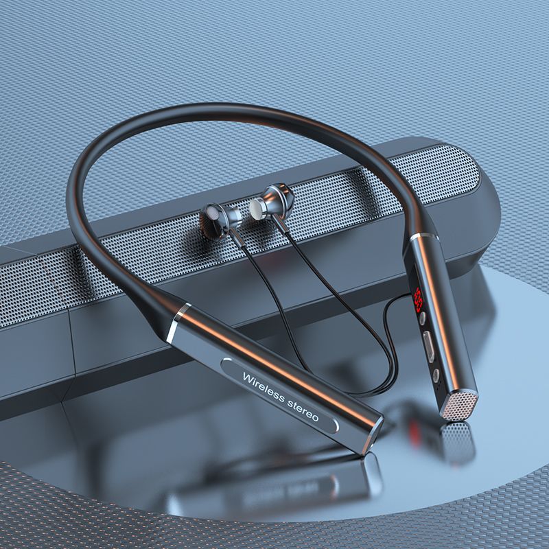 Sports bluetooth headphones - long battery life, neckband design, stylish in-ear fit, universal compatibility for android & ios - multiple styles available