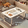 Bedside desk folding small table student dormitory writing desk dorm room essential laptop table assembly-free