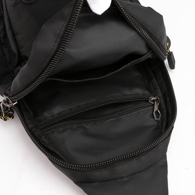 New Outdoor Men's Breast Bag Sports Multifunctional Crossbody Bag Chest Bag Casual Crossbody Bag Fishing Travel Bag