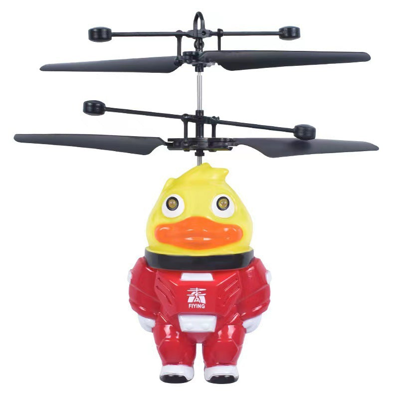Little fairy sensor aircraft remote control aircraft suspended helicopter resistant to falling and flying cross-border rechargeable kids toy
