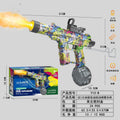 [customized] spray fire uzi flash electric water gun toy water spray burst high pressure strong long range