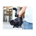 Jiagenen camera handheld stabilizer u-shaped balance frame slr photography c-type anti-shake satchel mobile phone gimbal l bracket