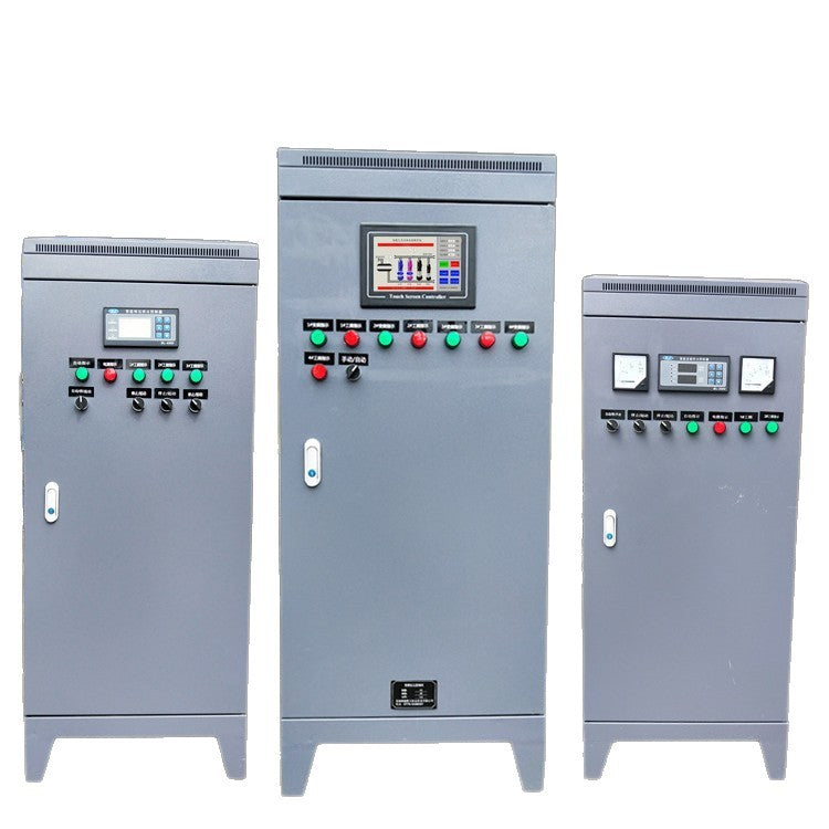 ABB frequency conversion constant pressure water supply control cabinet fire fan control box plc control cabinet complete set of frequency conversion control cabinet