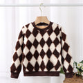 Kids' fleece-lined thickened sweatshirt - autumn/winter warm top for boys and girls - baby long-sleeve t-shirt - wholesale children's clothing