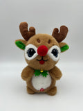 Santa claus plush toy reindeer stuffed animal girl's sleeping pillow doll christmas gift wholesale