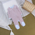 Baby romper footed long sleeve bodysuit - newborn sleepwear (class a)