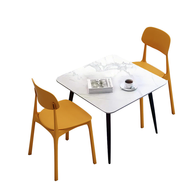 Company staff canteen catering snacks fast food restaurant dining table and chair commercial combination powder shop noodle shop restaurant restaurant school