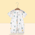Wholesale baby rompers - spring/summer lightweight air conditioning suits, baby pajamas, long-sleeve onesies, crawling suits, newborn clothes