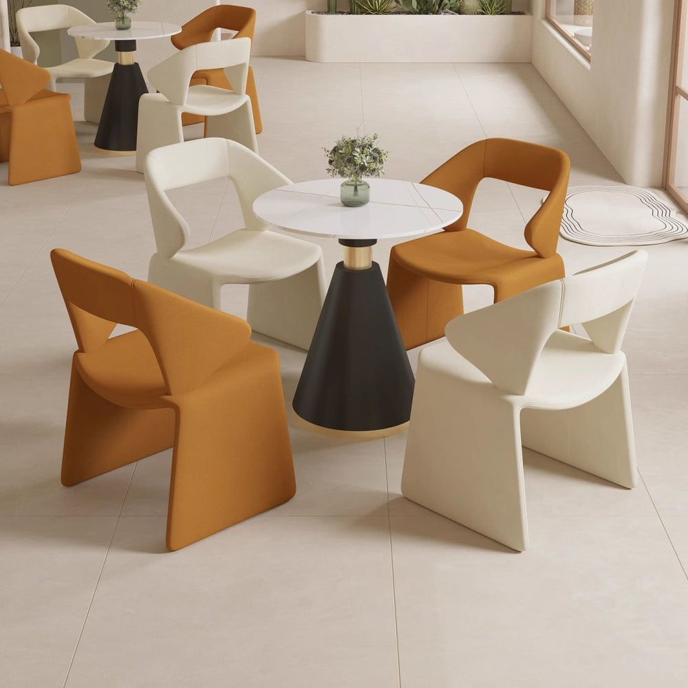 Business office reception and negotiation table and chair combination hotel sales department lobby reception table chair dining table and chair