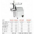Desktop multifunctional meat grinder, fresh meat slicing, shredding, meat shredding, vegetable stuffing machine, catering canteen commercial meat grinder
