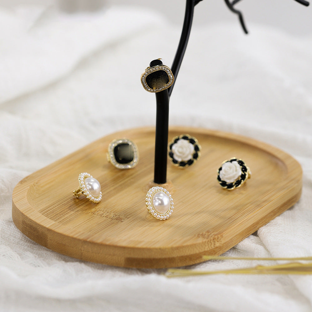 Earrings Storage Display Stand Earrings Earrings Earrings Hand Jewelry Shelf Necklace Hair Jewelry Dresser Household Cleaning Jewelry Box